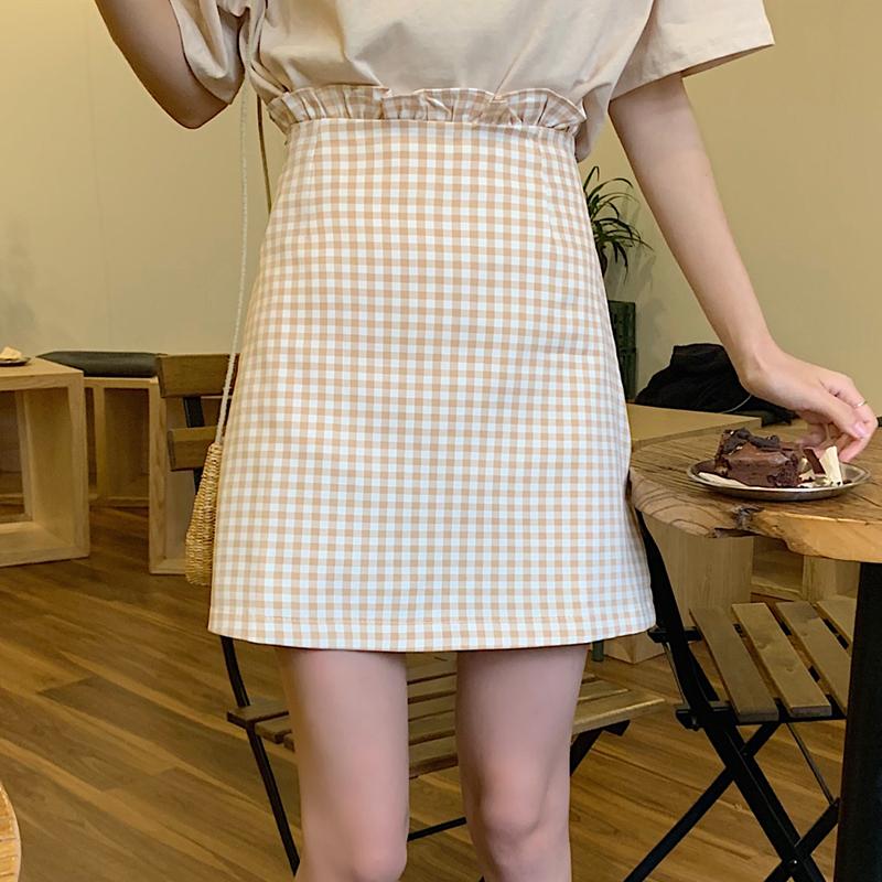 Skirts 2021 Spring Summer Plaid Women Sweet High Waist Ruffles Patchwork Slim Skirt Female All Match Simple Mini Saias, Black
Skirts 2021 Spring Summer Plaid Women Sweet High Waist Ruffles Patchwork Slim Skirt Female All Match Simple Mini Saias, Black