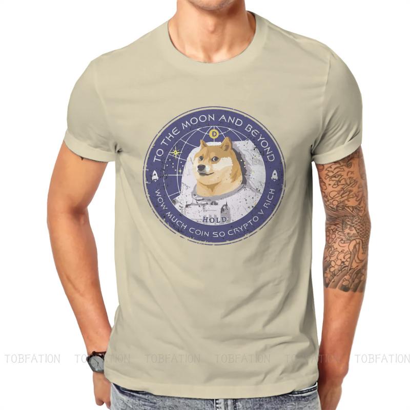 Casual Men's T-Shirts Dog Crypto Virtual Currency Moon Badge Soft Sweatshirts Tees Shirt Novelty Trendy Loose Short Sleeve Tops, White;black
Casual Men's T-Shirts Dog Crypto Virtual Currency Moon Badge Soft Sweatshirts Tees Shirt Novelty Trendy Loose Short Sleeve Tops, White;black