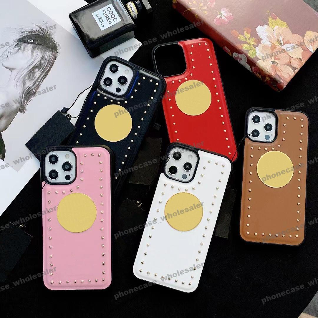 Fashion Leather phone case for iphone 12 pro max cases 11pro XR XSMax 7/8 plus 6 designer five color Beautiful Rivet with box
Fashion Leather phone case for iphone 12 pro max cases 11pro XR XSMax 7/8 plus 6 designer five color Beautiful Rivet with box