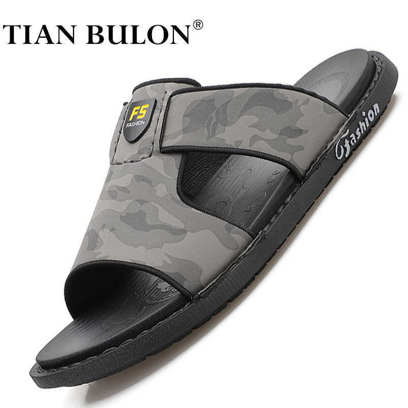 Summer Men Designer Slippers Soft-soled Leather Flip-flops Men's Comfortable Roman Sandals Anti-slip Beach Shoes For Men Zapatos 210721, Gray
Summer Men Designer Slippers Soft-soled Leather Flip-flops Men's Comfortable Roman Sandals Anti-slip Beach Shoes For Men Zapatos 210721, Gray