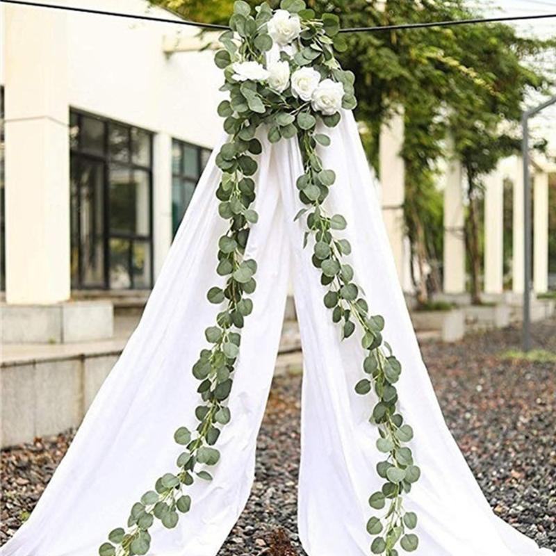 2m Artificial Eucalyptus Leaves Vine Fake Greenery Garland Vine Fake Artificial Plants Ivy Wreath Wall Decor Wedding Decor
2m Artificial Eucalyptus Leaves Vine Fake Greenery Garland Vine Fake Artificial Plants Ivy Wreath Wall Decor Wedding Decor