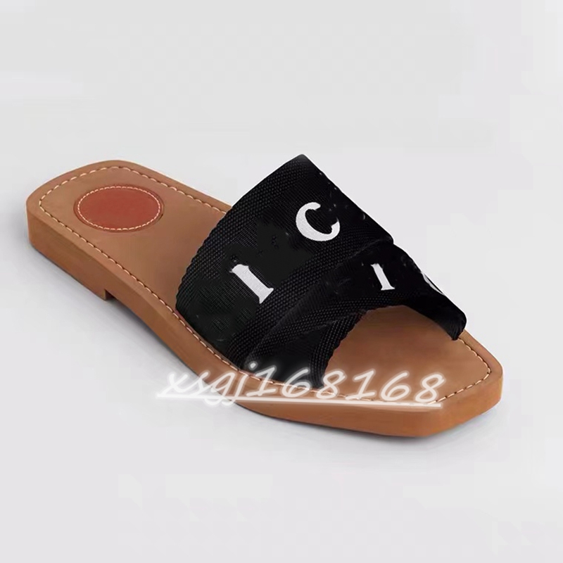 Spring and summer new high-quality Unique ladies square-toe slippers canvas flat slippers retro letter printing cross strap sandals, Black;red
Spring and summer new high-quality Unique ladies square-toe slippers canvas flat slippers retro letter printing cross strap sandals, Black;red