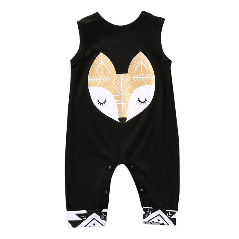 Baby Girl Romper Boy Clothes Infant Sleeveless Cartoon Fox Infant Rompers Toddler One Pieces Sunsuit
Baby Girl Romper Boy Clothes Infant Sleeveless Cartoon Fox Infant Rompers Toddler One Pieces Sunsuit