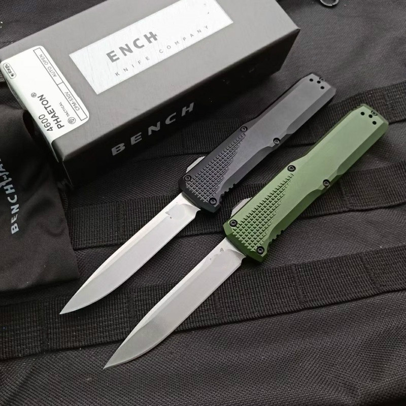 Bench BM4600 Made Double Action Automatic Knife S30V Blade 6061 T6 aluminum alloy Handle self defense survival Tools
Bench BM4600 Made Double Action Automatic Knife S30V Blade 6061 T6 aluminum alloy Handle self defense survival Tools