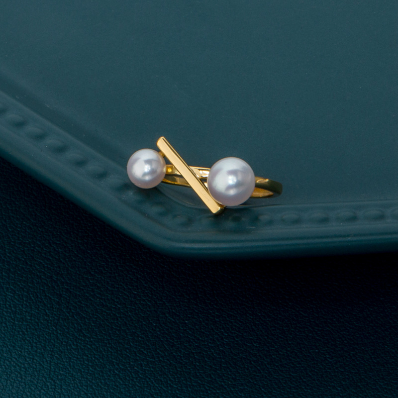 Fashion Geometric Balance Beam Pearl Smart Rings Women 925 Silver Summer Freshwater Pearls Index Finger Ring
Fashion Geometric Balance Beam Pearl Smart Rings Women 925 Silver Summer Freshwater Pearls Index Finger Ring