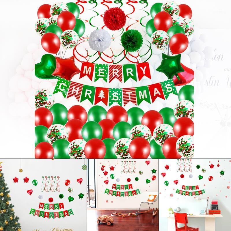 Party Decoration 1 Set Aluminum Foil 3 Colors Merry Christmas Letter Pull Flag Sequin Balloon
Party Decoration 1 Set Aluminum Foil 3 Colors Merry Christmas Letter Pull Flag Sequin Balloon