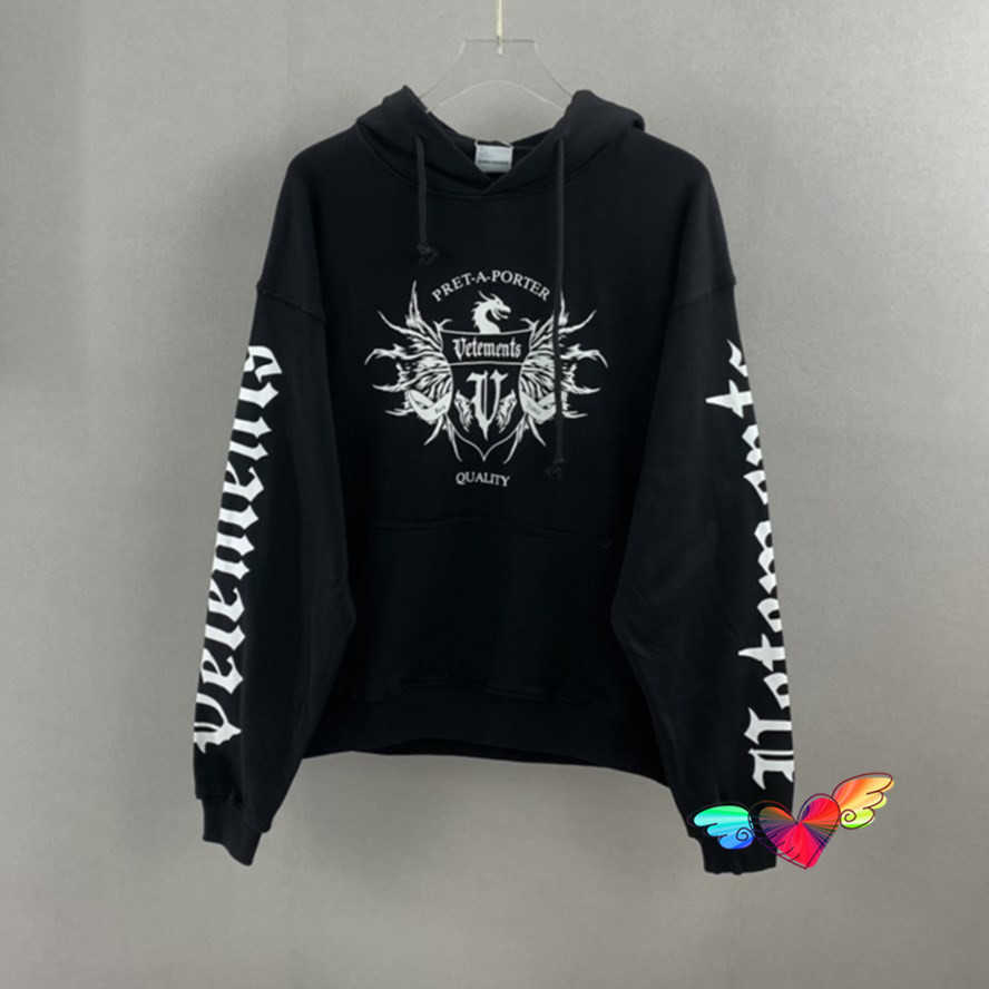 Oversize 2021FW Black Vetements Hoodie Men Women High Quality Vetements Sweatshirts Hooded Embroidered VTM Pullovers S0804
Oversize 2021FW Black Vetements Hoodie Men Women High Quality Vetements Sweatshirts Hooded Embroidered VTM Pullovers S0804