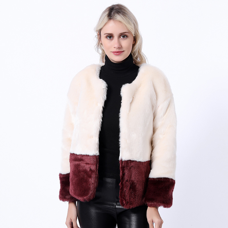 Women's Fur Clothing Female Autumn Rabbit Fur Jacket European Imitation Fur Jacket Coat 2020, Black
Women's Fur Clothing Female Autumn Rabbit Fur Jacket European Imitation Fur Jacket Coat 2020, Black