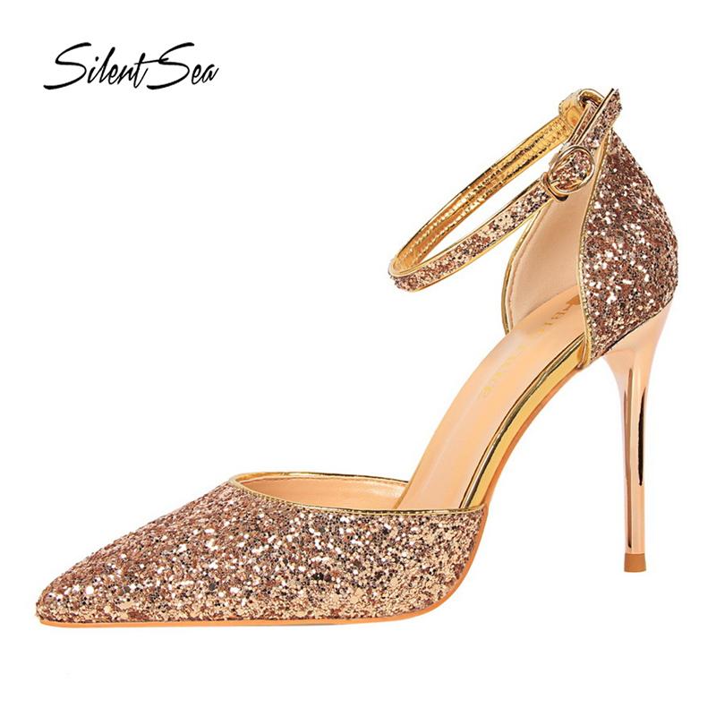 Silentsea Women Pumps Sexy Ladies Party Dress Shoes Fashion Bling Thin Heel High Heel Shoes Gold Color Womens Pumps Stilettos, White
Silentsea Women Pumps Sexy Ladies Party Dress Shoes Fashion Bling Thin Heel High Heel Shoes Gold Color Womens Pumps Stilettos, White