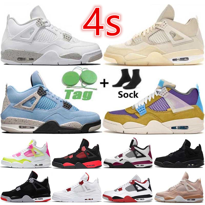 2022 men basketball shoes women 4s Red Thunder 4 Black Cat Sail White Oreo Cactus Jack Dark Marina Blue Mocha University Cool Grey mens outdoor sport sneakers size 36-47, 22
2022 men basketball shoes women 4s Red Thunder 4 Black Cat Sail White Oreo Cactus Jack Dark Marina Blue Mocha University Cool Grey mens outdoor sport sneakers size 36-47, 22