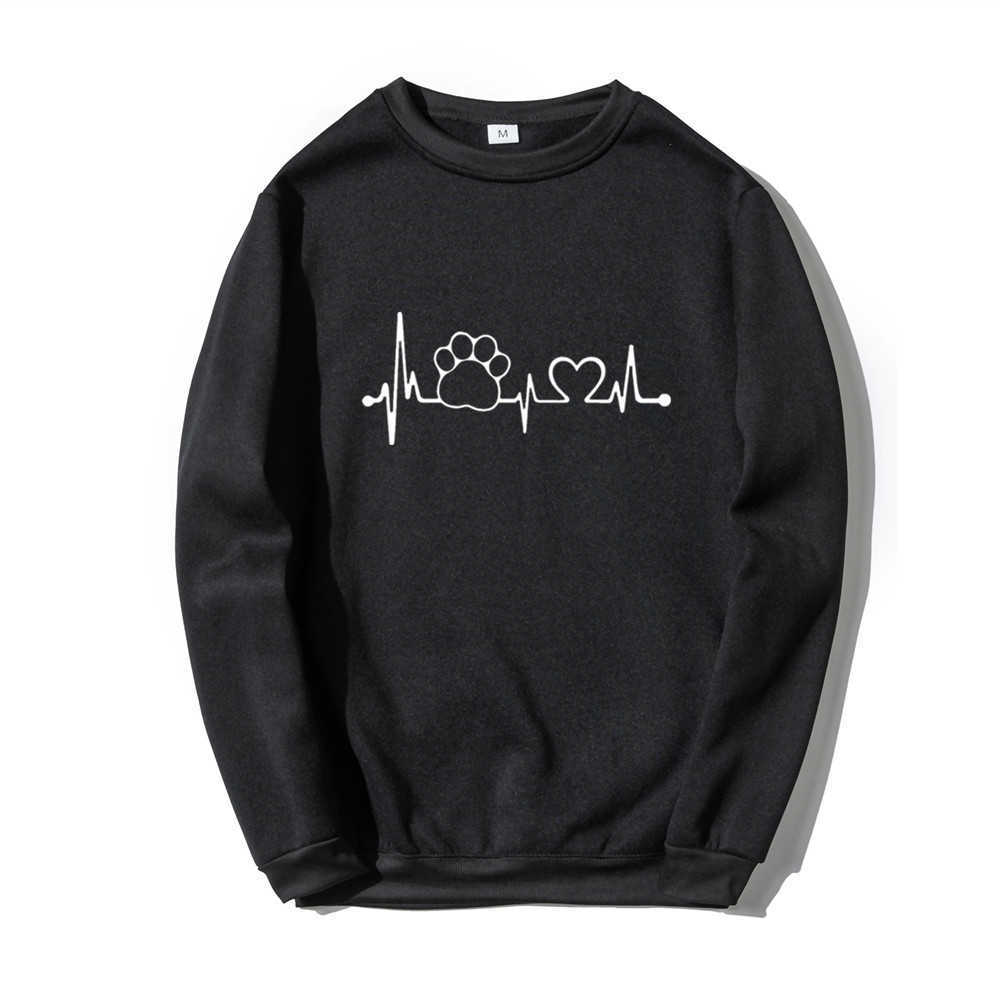 Dog paw Print Men Women's Hoodies Comfortable Long Sleeve Casual Pullover Hooded Autumn Winter hoody Sweatshirt Harajuku hoodie X0610, Black
Dog paw Print Men Women's Hoodies Comfortable Long Sleeve Casual Pullover Hooded Autumn Winter hoody Sweatshirt Harajuku hoodie X0610, Black