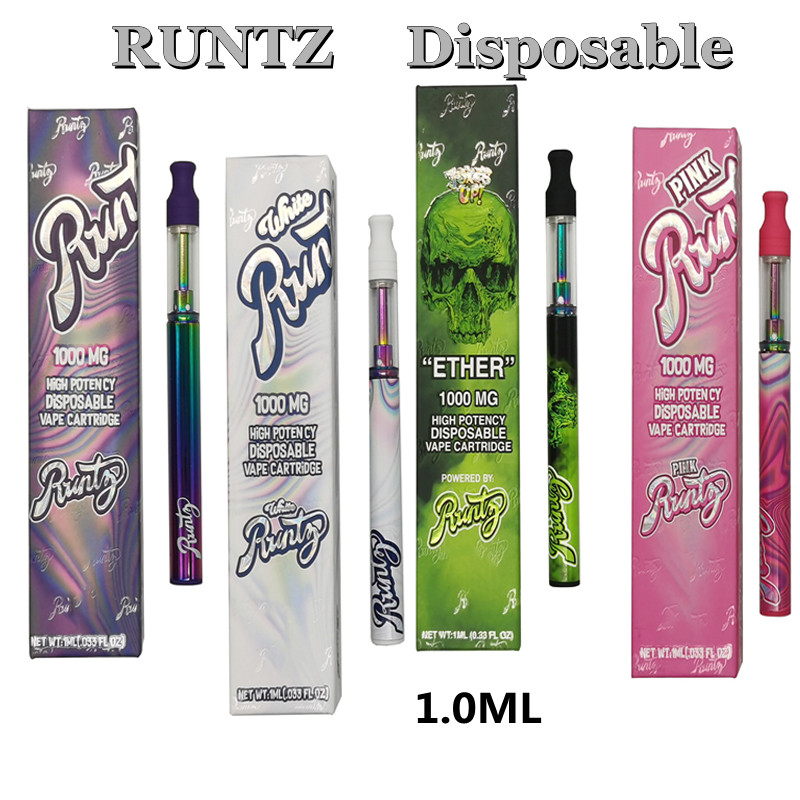 Runtz Disposable Vapes Pens Cartridges 510 Thread Battery E cigarette Rechargeable Pen Delta 8 Ceramic Coil Carts 1.0ml Vaporizer Starter Ki
Runtz Disposable Vapes Pens Cartridges 510 Thread Battery E cigarette Rechargeable Pen Delta 8 Ceramic Coil Carts 1.0ml Vaporizer Starter Ki