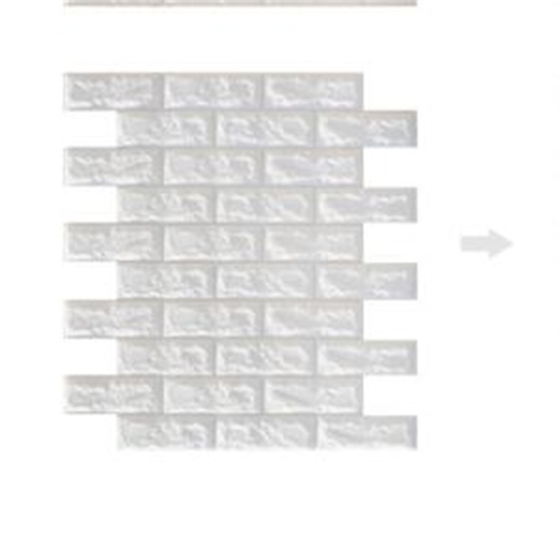 DIY Self Adhensive 3D Brick Wall Stickers Living Decor Foam Waterproof Wall Covering Wallpaper For TV Background Kids Room 77*70cm 144 V2
DIY Self Adhensive 3D Brick Wall Stickers Living Decor Foam Waterproof Wall Covering Wallpaper For TV Background Kids Room 77*70cm 144 V2