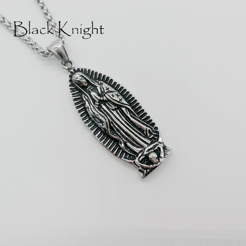 Pendant Necklaces 2021 Stainless Steel Christian Virgin Mary Necklace Vintage Silver Color Religious BLKN0628
Pendant Necklaces 2021 Stainless Steel Christian Virgin Mary Necklace Vintage Silver Color Religious BLKN0628