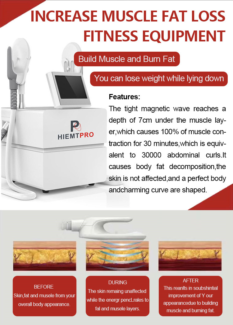 Factory Direct Selling Slimming Equipment Portable High Intensity Foucsed Electromagnetic Body Contouring Slimm Muscle Building EMS Machine