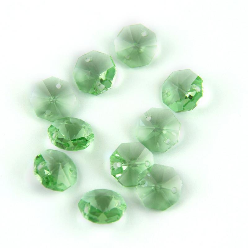 Lt.green 14mm Octagon Beads With 1 Hole/2 Holes Crystal Lighting Lamp Parts Beads Strand Component For Home Wedding & DIY
Lt.green 14mm Octagon Beads With 1 Hole/2 Holes Crystal Lighting Lamp Parts Beads Strand Component For Home Wedding & DIY