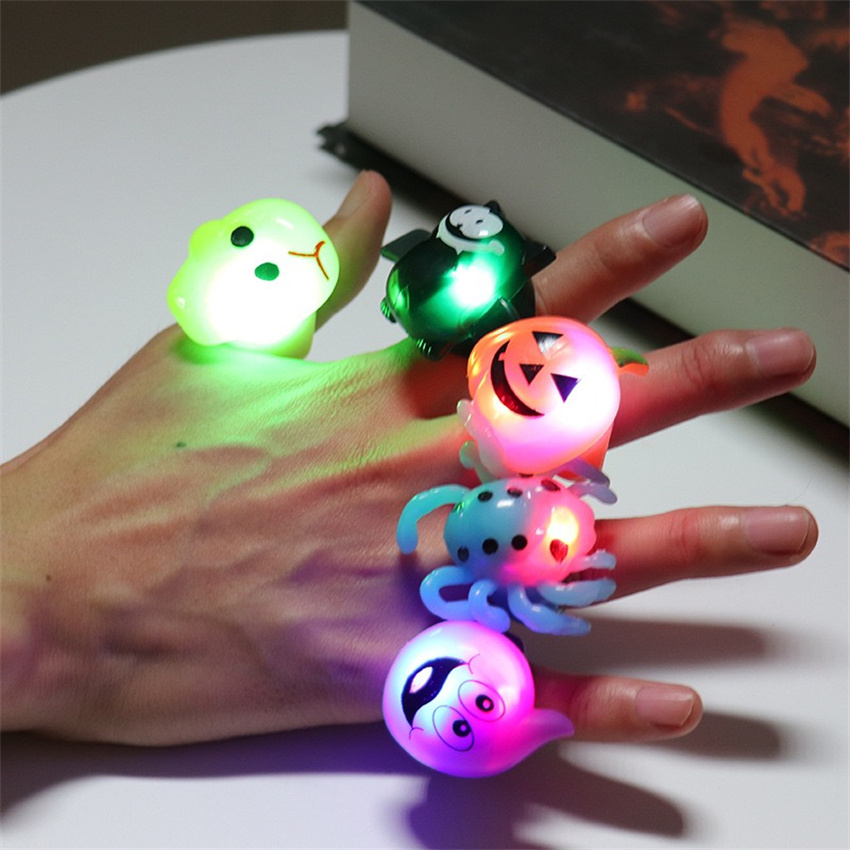 50%off Halloween Gift Ball Party Favor Finger Light Luminous Toy Pumpkin Skull Bat Ring C70816A
50%off Halloween Gift Ball Party Favor Finger Light Luminous Toy Pumpkin Skull Bat Ring C70816A