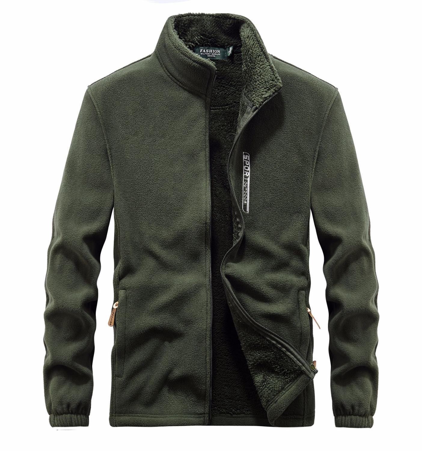 2021 New Winter Men's Thick Fleece Tactical Autumn Casual Coat Turn-down Collar Cardigan Jacket Men Outdoor Clothing Dj4t, Gray
2021 New Winter Men's Thick Fleece Tactical Autumn Casual Coat Turn-down Collar Cardigan Jacket Men Outdoor Clothing Dj4t, Gray