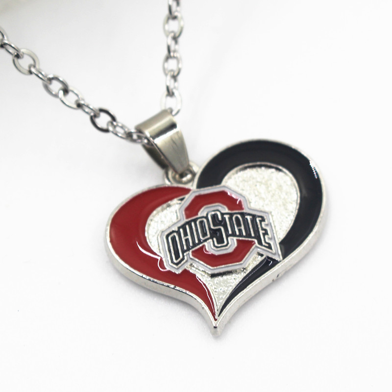 ing 10pcs Amercia US Sport With 50cm Chains Pendants Heart Ohio State Necklace Jewelry
ing 10pcs Amercia US Sport With 50cm Chains Pendants Heart Ohio State Necklace Jewelry
