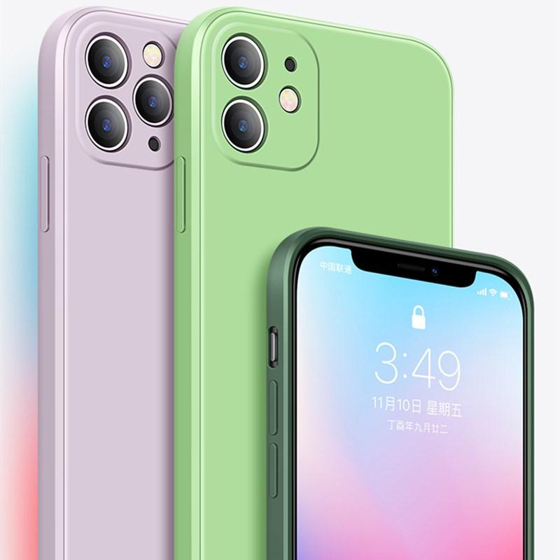 Luxury Original Square Liquid Silicone Phone Cases For iPhone 12 11 Pro Max Mini XS X XR 7 8 6 5s Plus SE 2 Slim Soft Candy Cover
Luxury Original Square Liquid Silicone Phone Cases For iPhone 12 11 Pro Max Mini XS X XR 7 8 6 5s Plus SE 2 Slim Soft Candy Cover