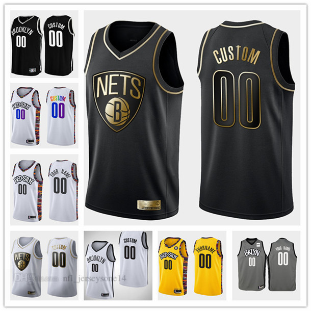 Custom Mens women youth new BrooklynNetswhite blue grey black Throwback City Basketball jersey
Custom Mens women youth new BrooklynNetswhite blue grey black Throwback City Basketball jersey