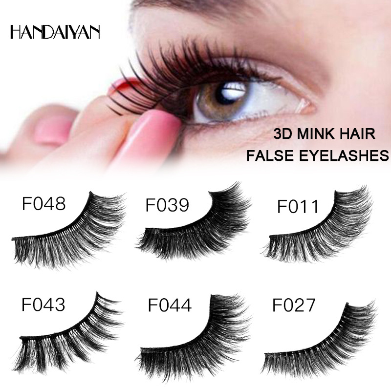HANDAIYAN 3D Mink Eyelash Packaging Box Individual Extension Reused Criss Cross Thick Makeup False Eyelashes
HANDAIYAN 3D Mink Eyelash Packaging Box Individual Extension Reused Criss Cross Thick Makeup False Eyelashes