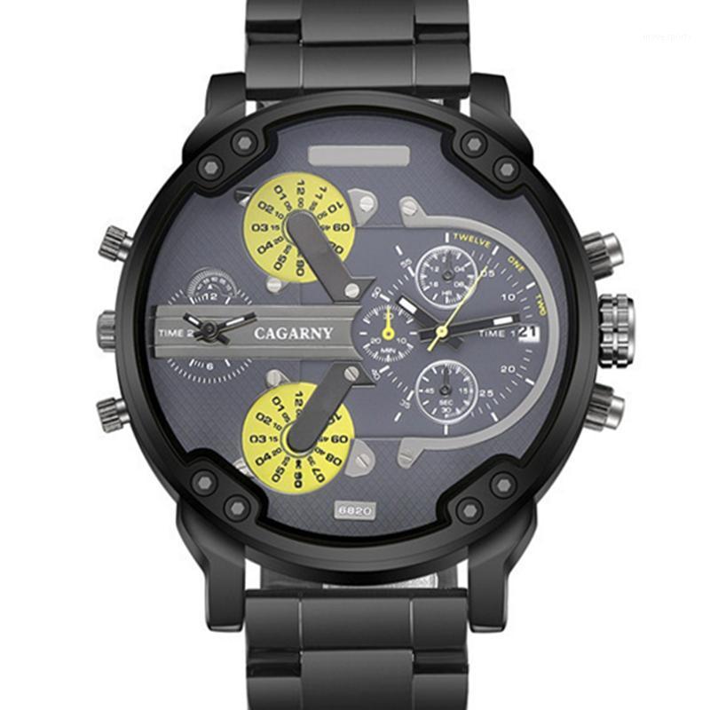Men CAGARNY Stainless Steel Strap Military Sport Watches Quartz Wristwatches Mens Big Face Reloj Hombre Male Clock
Men CAGARNY Stainless Steel Strap Military Sport Watches Quartz Wristwatches Mens Big Face Reloj Hombre Male Clock
