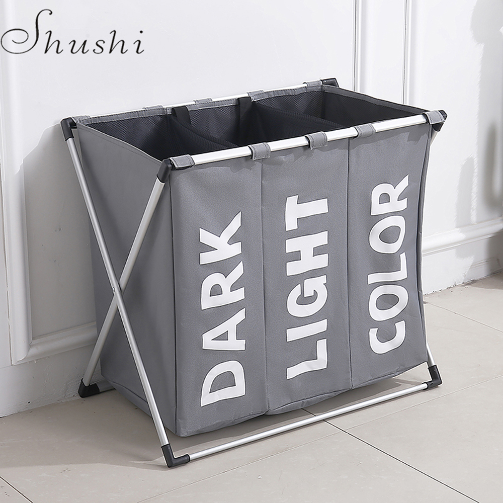 Shushi hot seing water proof three grid aundry organizer bag dirty aundry basket for bathroom Coapsibe home toy basket
Shushi hot seing water proof three grid aundry organizer bag dirty aundry basket for bathroom Coapsibe home toy basket