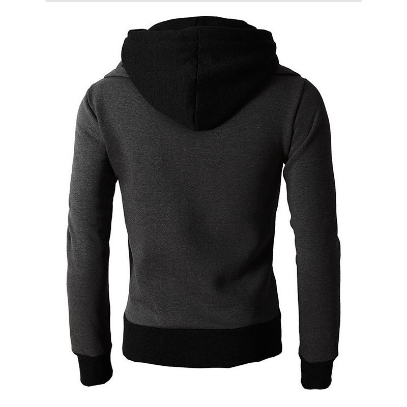Autum Winter Fleece Hoodies Jacket Men Casual Hoody Sweatshirt New Mens Solid Zipper Hooded Coat Male Thick Warm Outwear 201020