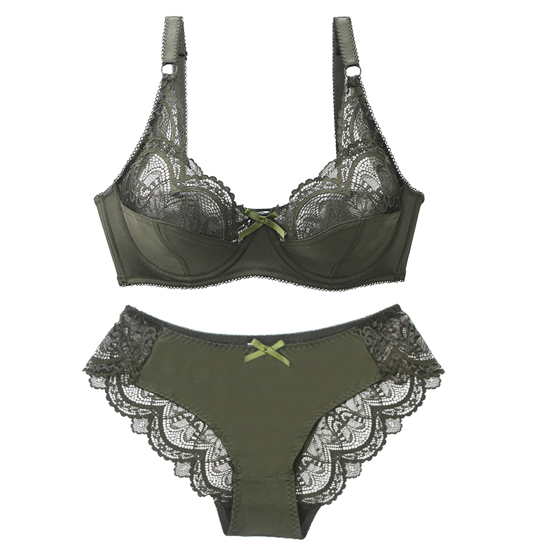 Wholesale Sexy Lace Plus Size Female Lingerie Transparent Thin Thick BCDE Cup Bra Sets Breathable Women Underwear Panties Briefs, Beige
Wholesale Sexy Lace Plus Size Female Lingerie Transparent Thin Thick BCDE Cup Bra Sets Breathable Women Underwear Panties Briefs, Beige