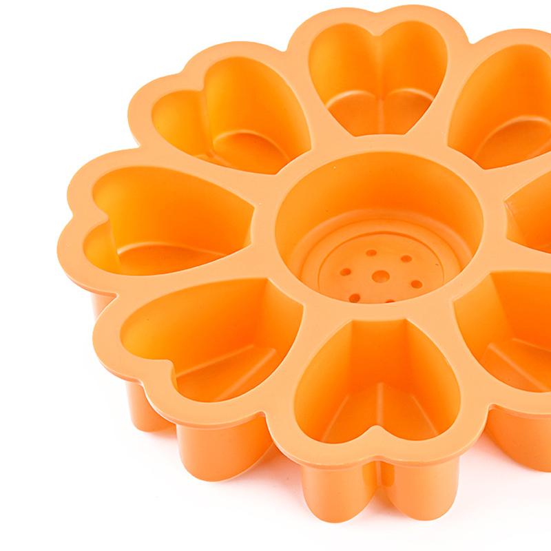 3D Flower Shape Silicone Mold Cake Decorating Tools Cupcake Silicone Mold Chocolate Soap DIY Decor Wedding Decoration Mould