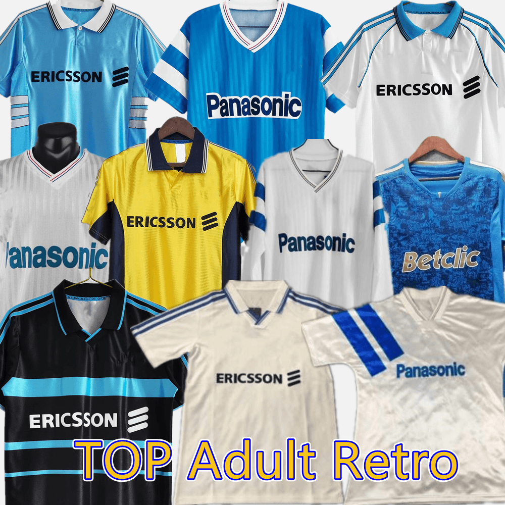 Vintage 1990 1991 1992 1993 1998 1999 2000 Retro Soccer Jersey Maillot Olympique de Marseille Football shirts CANTONA WADDLE PELrsey PELE Ki, 1998/99 away
Vintage 1990 1991 1992 1993 1998 1999 2000 Retro Soccer Jersey Maillot Olympique de Marseille Football shirts CANTONA WADDLE PELrsey PELE Ki, 1998/99 away