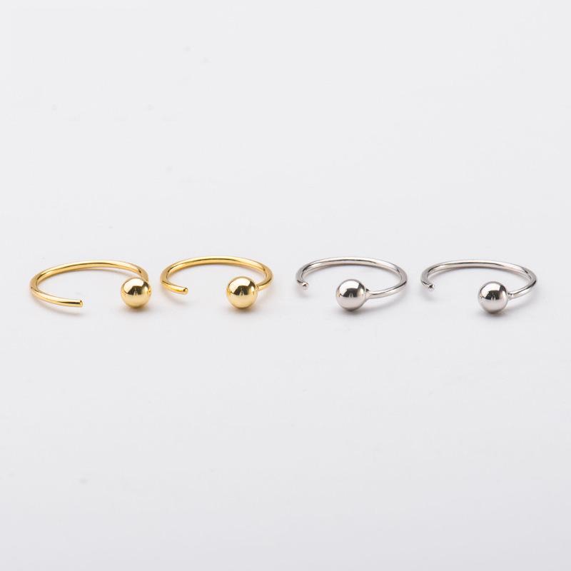 Hoop & Huggie WTLTC 925 Sterling Sliver Ball Cartilage Piercing Earrings Mini Dotted Ear Tiny Small For Women
Hoop & Huggie WTLTC 925 Sterling Sliver Ball Cartilage Piercing Earrings Mini Dotted Ear Tiny Small For Women