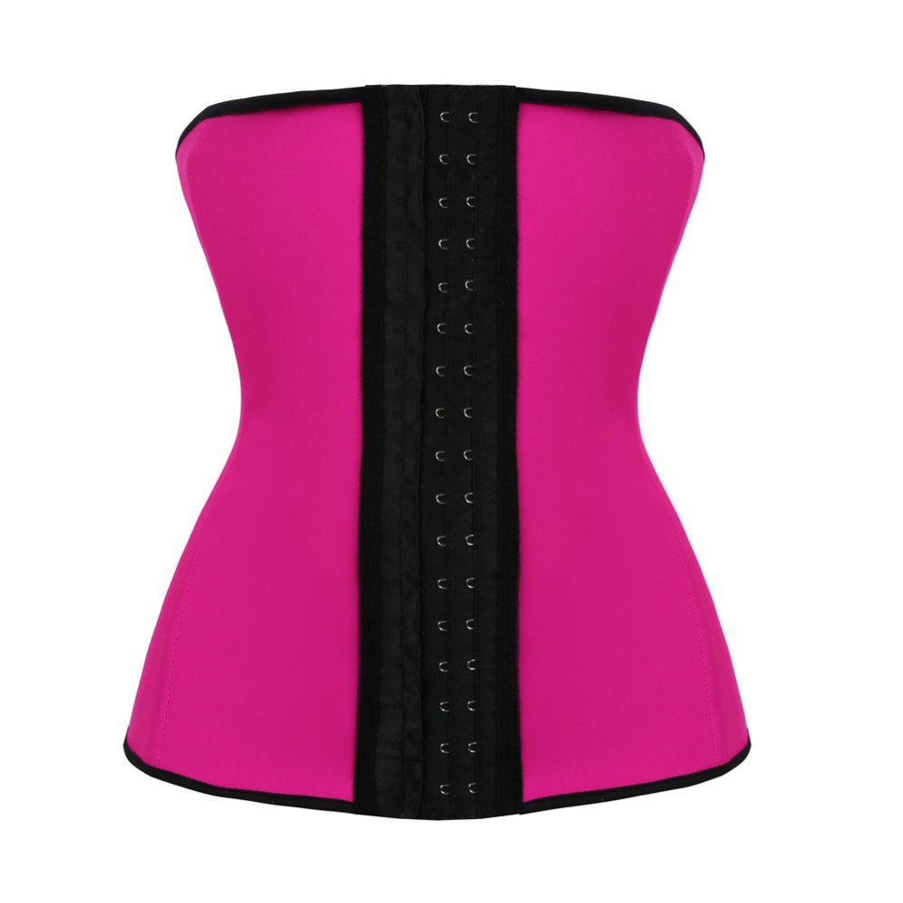 Woman Bustiers Cheap Corset Rubber Waist Trainer Corsets Women Slimming Body Shapers 4 Steel Bones Bustiers Waist Cinchers, Pink
Woman Bustiers Cheap Corset Rubber Waist Trainer Corsets Women Slimming Body Shapers 4 Steel Bones Bustiers Waist Cinchers, Pink