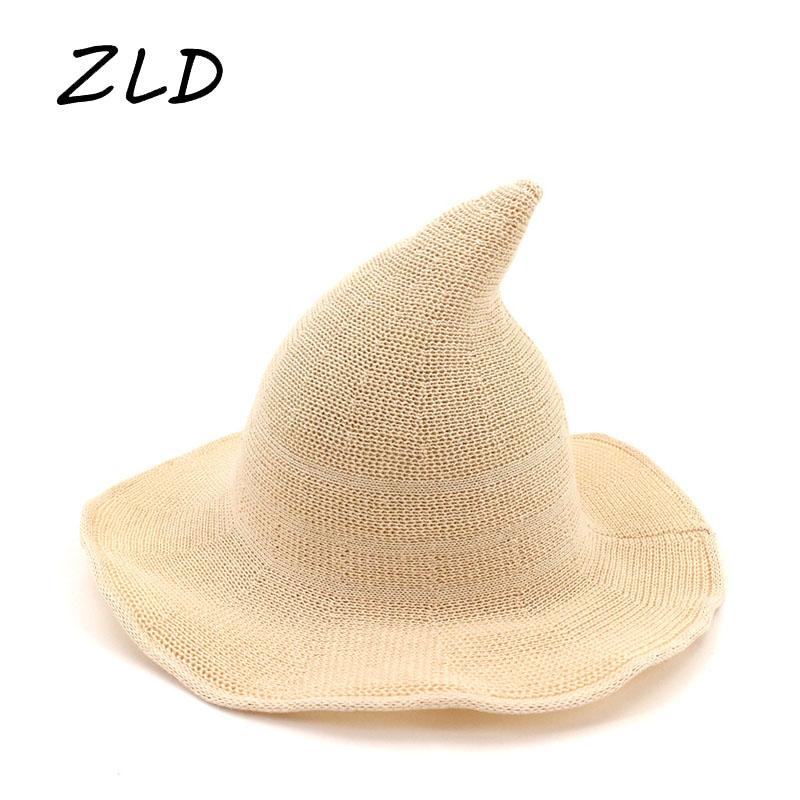 Wide Brim Hats Fashionable Halloween Witch Hat Men's And Women's Wool Knit Fashion Solid Festival Party Girlfriend Gifts Cotton
Wide Brim Hats Fashionable Halloween Witch Hat Men's And Women's Wool Knit Fashion Solid Festival Party Girlfriend Gifts Cotton