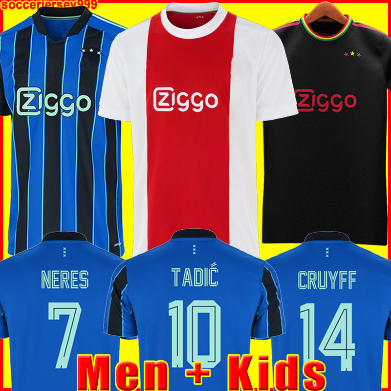 amsterdam soccer jerseys 2021 2022 KUDUS ANTONY BLIND PROMES TADIC NERES CRUYFF jersey 21 22 men + kids kit football shirt uniforms home awa, Black;yellow
amsterdam soccer jerseys 2021 2022 KUDUS ANTONY BLIND PROMES TADIC NERES CRUYFF jersey 21 22 men + kids kit football shirt uniforms home awa, Black;yellow