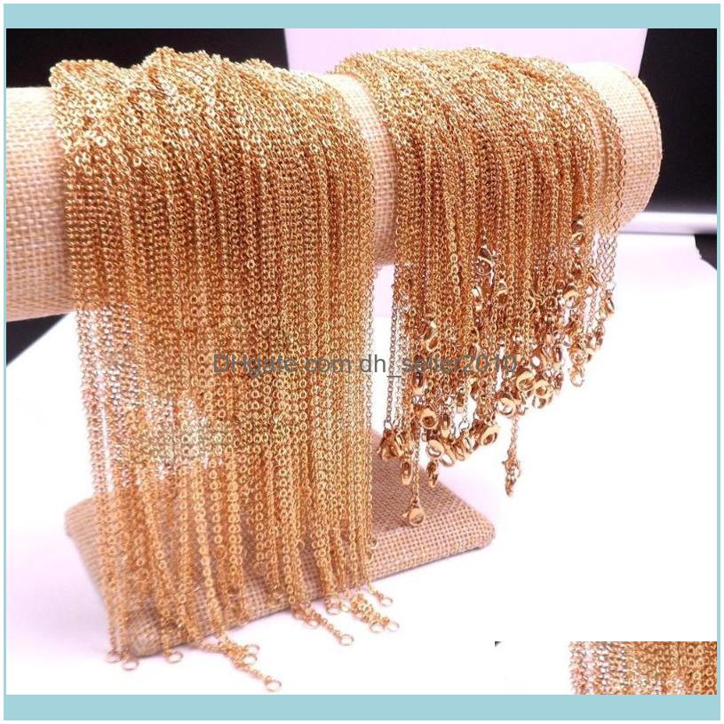Necklaces & Pendants Jewelrywholesale 5/10/20Meter 2Mm/M Wide 316L Stainless Steel Gold Tone Cross Chain Diy Jewelry Finding For Pendant In
Necklaces & Pendants Jewelrywholesale 5/10/20Meter 2Mm/M Wide 316L Stainless Steel Gold Tone Cross Chain Diy Jewelry Finding For Pendant In