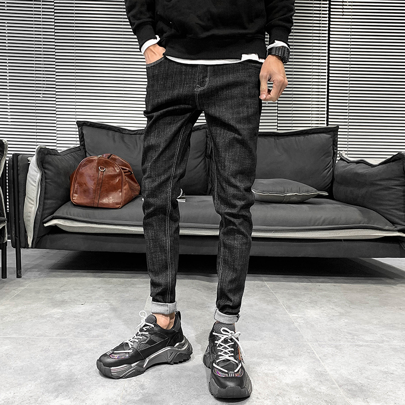 2021 High Quality Brim Fashion New Spring Black Male Brem Elastic Thin Casual Comfortable Fit Denim Pants 28-24 Sale K61k
2021 High Quality Brim Fashion New Spring Black Male Brem Elastic Thin Casual Comfortable Fit Denim Pants 28-24 Sale K61k