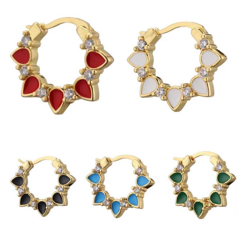 Hoop & Huggie HECHENG,1 Pair,Colorful Flower Garland Ear Clasp,Small Earrings,For Women Christmas Gift Jewelry
Hoop & Huggie HECHENG,1 Pair,Colorful Flower Garland Ear Clasp,Small Earrings,For Women Christmas Gift Jewelry