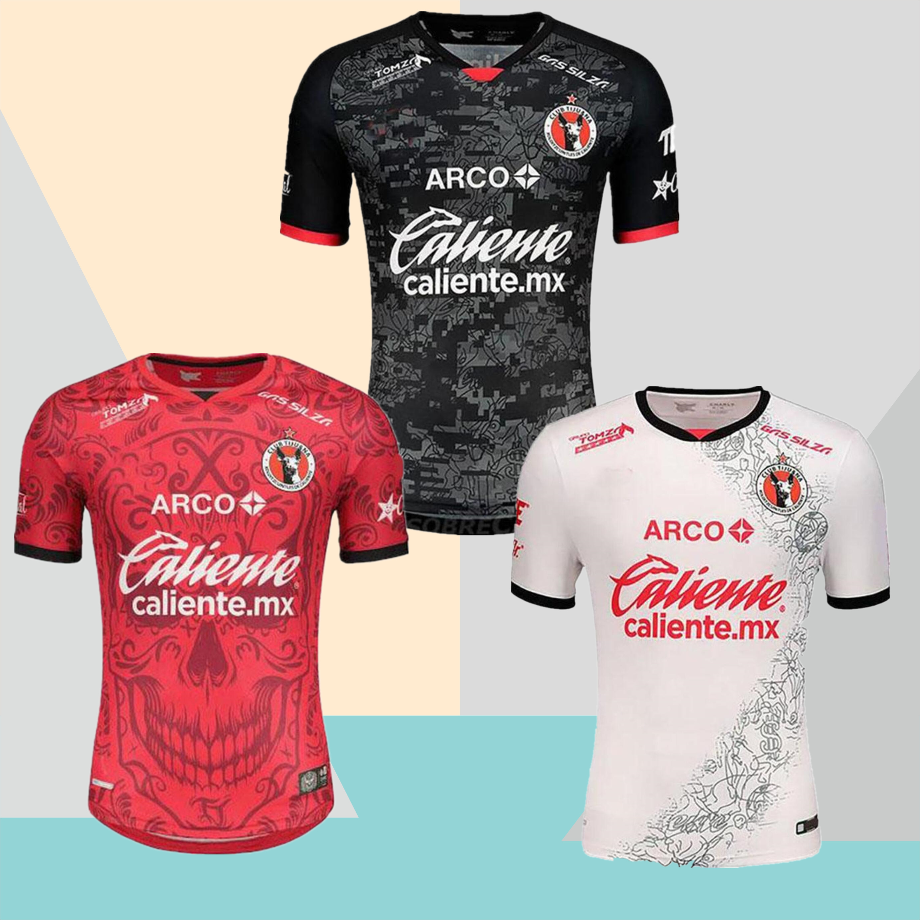 2020 2021 Mexico Club Tijuana jersey M.LAINEZ P.YRIZAR B.ANGULO football jersey Tijuana Day of the Dead special jersey Camiseta de Tijuana, Black
2020 2021 Mexico Club Tijuana jersey M.LAINEZ P.YRIZAR B.ANGULO football jersey Tijuana Day of the Dead special jersey Camiseta de Tijuana, Black