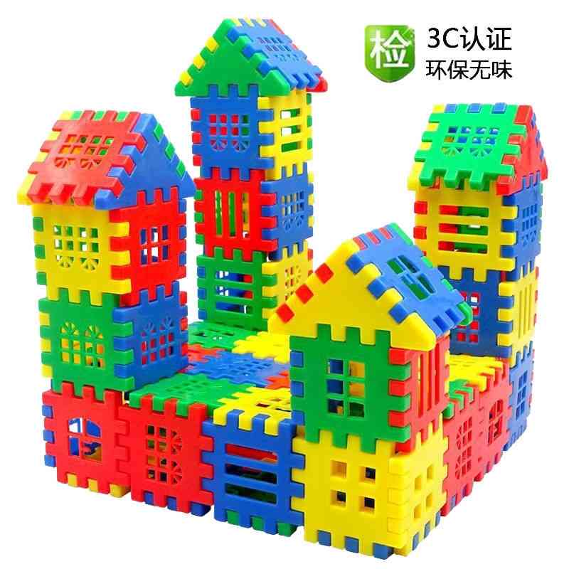 Large children's house square block plastic splicing group assembling kindergarten puzzle intelligence early education building
Large children's house square block plastic splicing group assembling kindergarten puzzle intelligence early education building