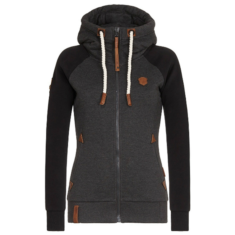 Plus Size 5XL Oversized Hoodie Women Pullover Sweatshirts Female Patchwork Fleece Hooded Jacket Autumn Coat Warm Hoody 201102