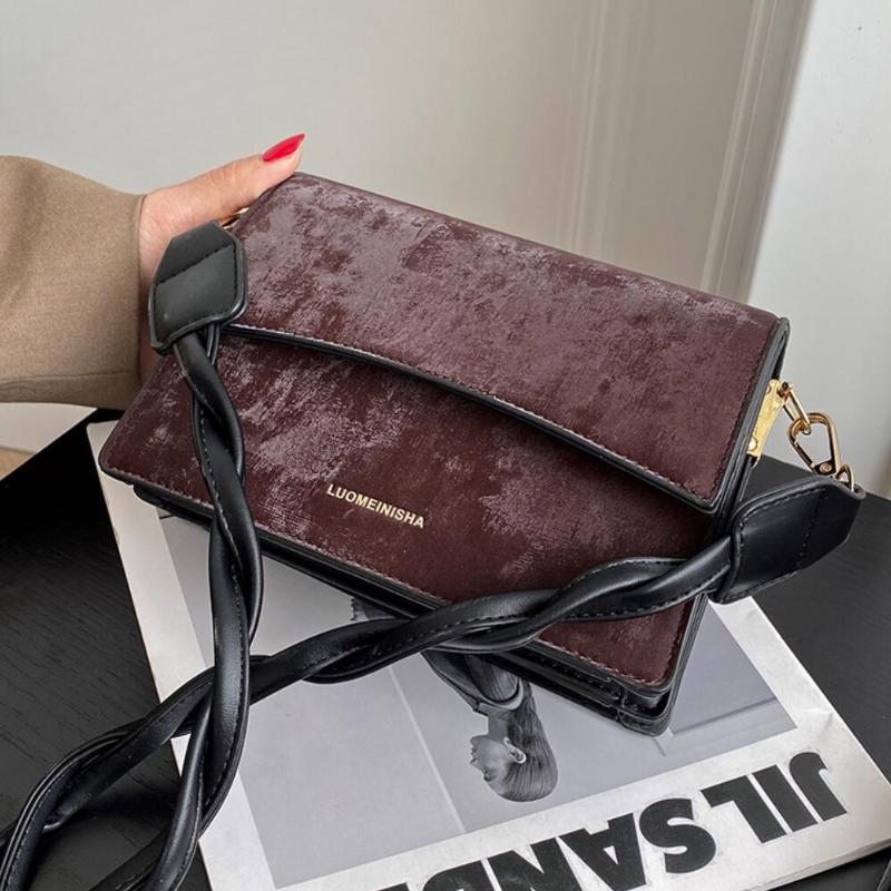 Weave Shoulder strap Armpit bag 2021 Fashion New High quality Velvet Women's Designer Handbag Vintage Shoulder Messenger Bag, Black
Weave Shoulder strap Armpit bag 2021 Fashion New High quality Velvet Women's Designer Handbag Vintage Shoulder Messenger Bag, Black