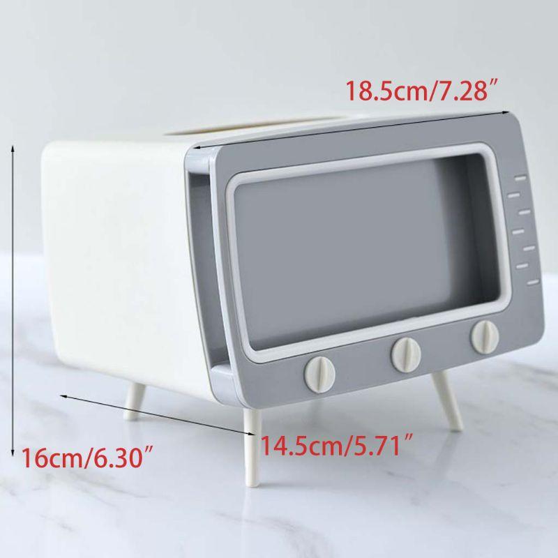 Creative TV Tissue Box Dispenser Storage Napkin Case with Mobile Phone Holder Dropshipping
Creative TV Tissue Box Dispenser Storage Napkin Case with Mobile Phone Holder Dropshipping