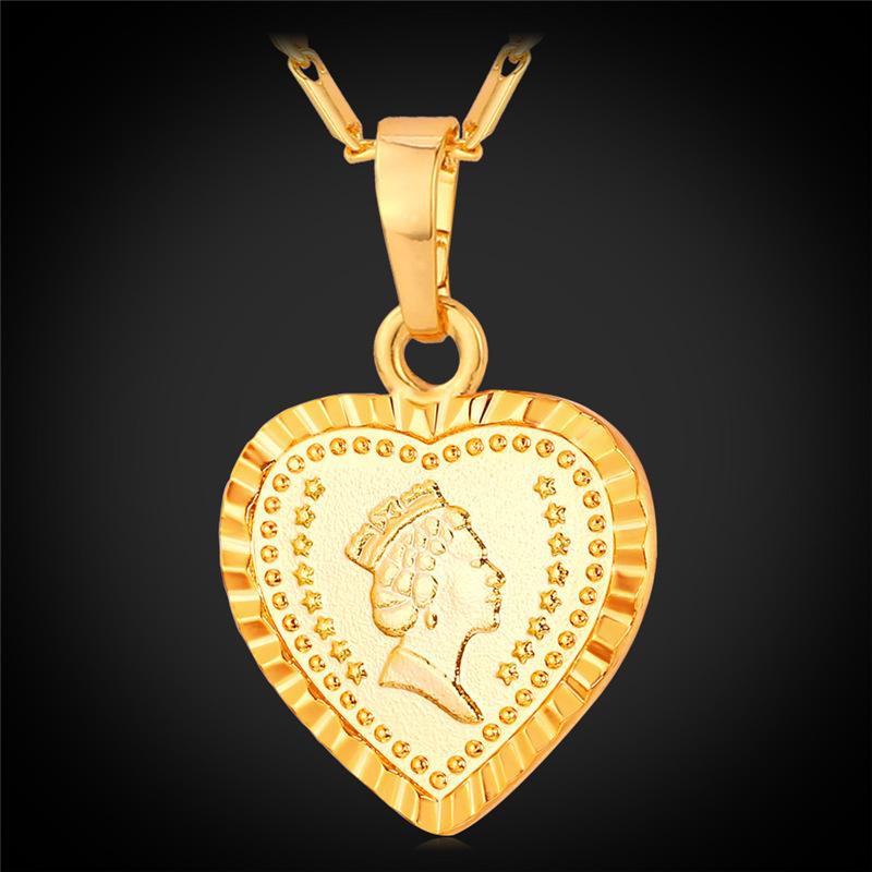 Kpop Queen Heart Pendant Necklace Vintage Jewelry Gift Gold/Silver Color Necklace Women Party P257
Kpop Queen Heart Pendant Necklace Vintage Jewelry Gift Gold/Silver Color Necklace Women Party P257
