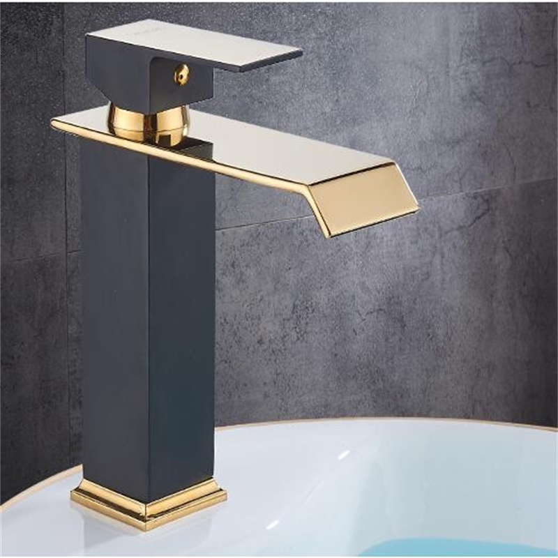 2021 New Square Faucets Waterfall Bathroom Single Handle Basin Mixer Tap Bath Antique Faucet Brass Sink Water Crane Gold De83
2021 New Square Faucets Waterfall Bathroom Single Handle Basin Mixer Tap Bath Antique Faucet Brass Sink Water Crane Gold De83