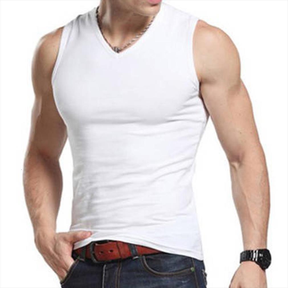 men solid color sleeveless round neck vest slim fit fitness tank undershirt gym, White;black
men solid color sleeveless round neck vest slim fit fitness tank undershirt gym, White;black