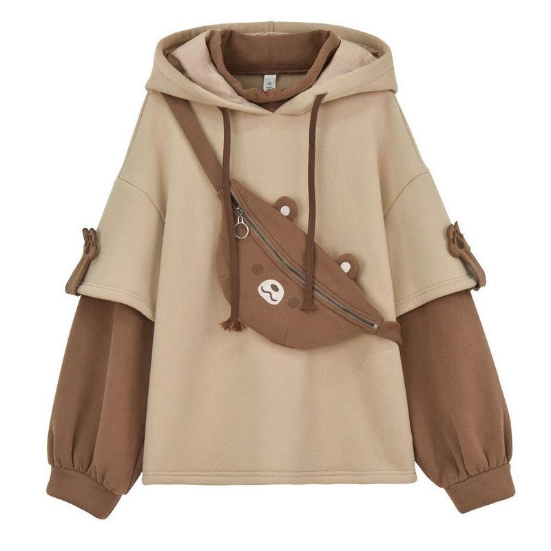 Women's Hoodies & Sweatshirts Kpop Y2K Winter Clothes Tops Harajuku Aesthetic Bear Anime Hoodie Women Korean Kawaii Crewneck Long Sleeve Ove, Black
Women's Hoodies & Sweatshirts Kpop Y2K Winter Clothes Tops Harajuku Aesthetic Bear Anime Hoodie Women Korean Kawaii Crewneck Long Sleeve Ove, Black