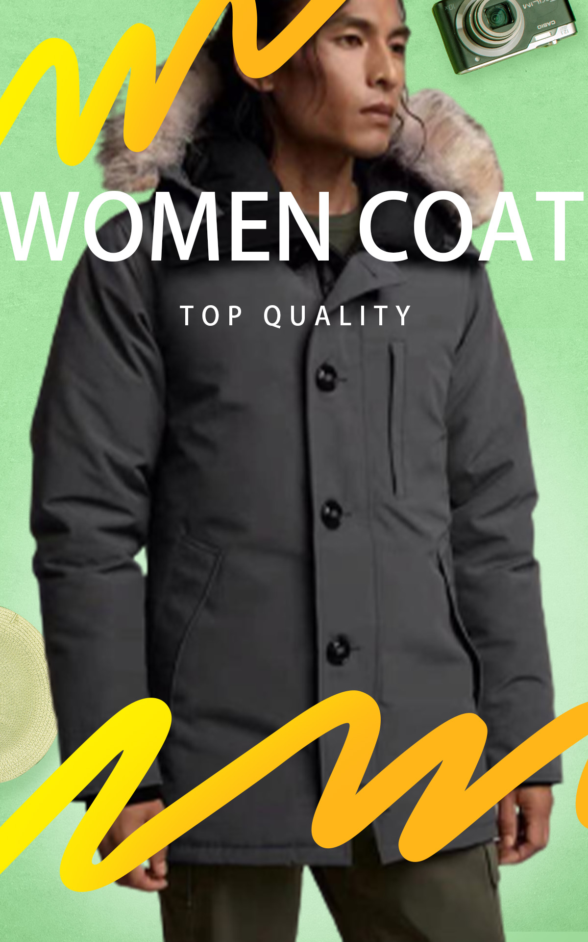 Top Quality Fashion Men's Down Parkas Real Wolf Fur Collar Hooded White Goose Jacket Winter Coat Warm Parka Padded Jackets, Pay for difference
Top Quality Fashion Men's Down Parkas Real Wolf Fur Collar Hooded White Goose Jacket Winter Coat Warm Parka Padded Jackets, Pay for difference