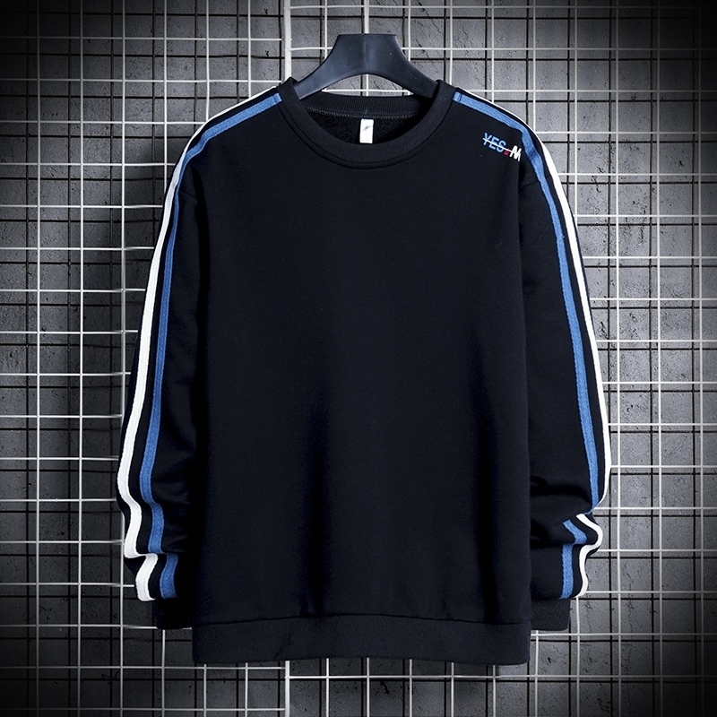 Men's Casual Sweatshirt Hoodie Fashion 4XL Loose Hip Hop Sweatshirt Pullover Male Long Sleeve Street Wear Sudadera Hombre 201020